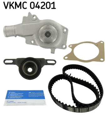 SKF VKMC 04201 Pompa acqua + Kit cinghie dentate